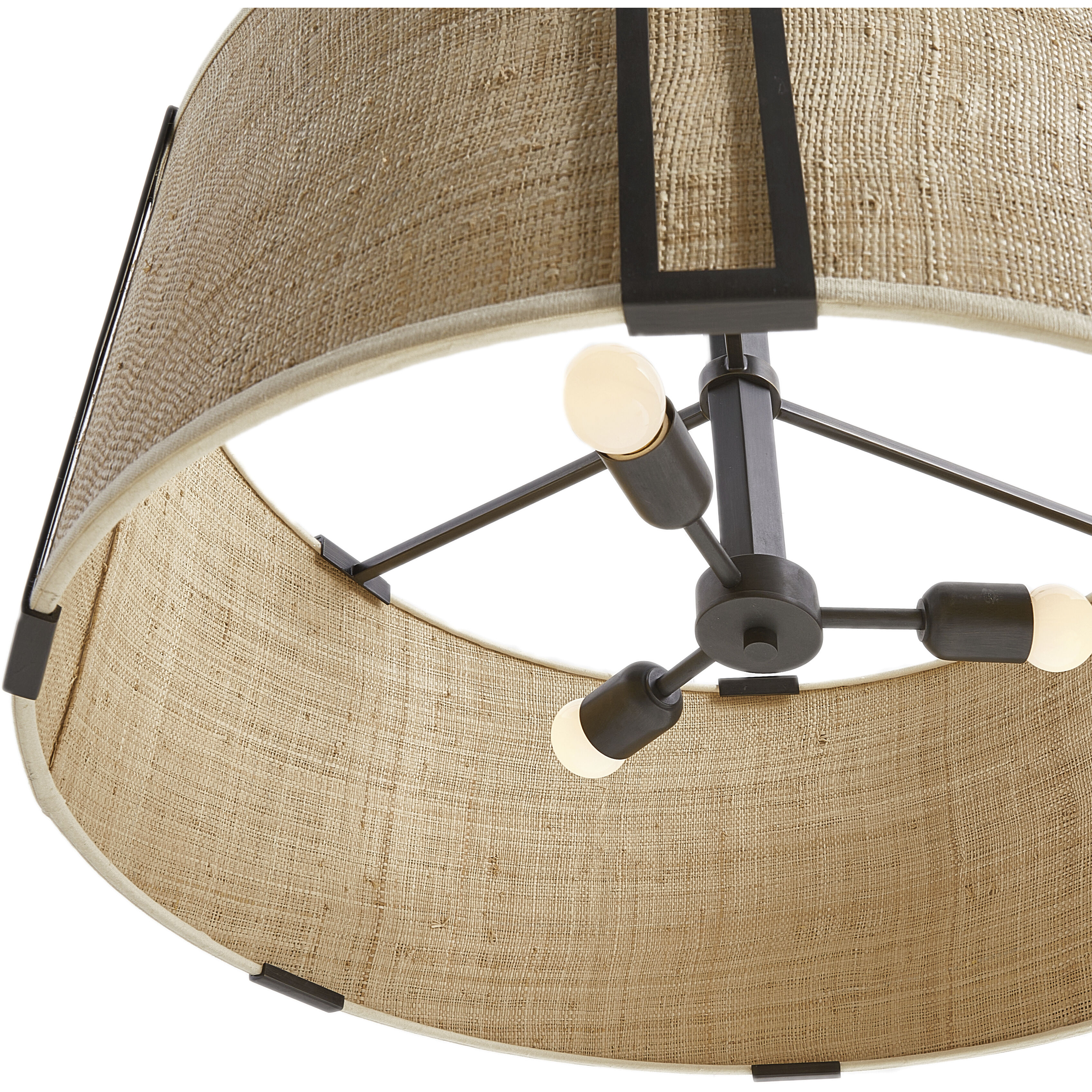 Amida 3 Light 28.5 inch English Bronze Pendant Ceiling Light