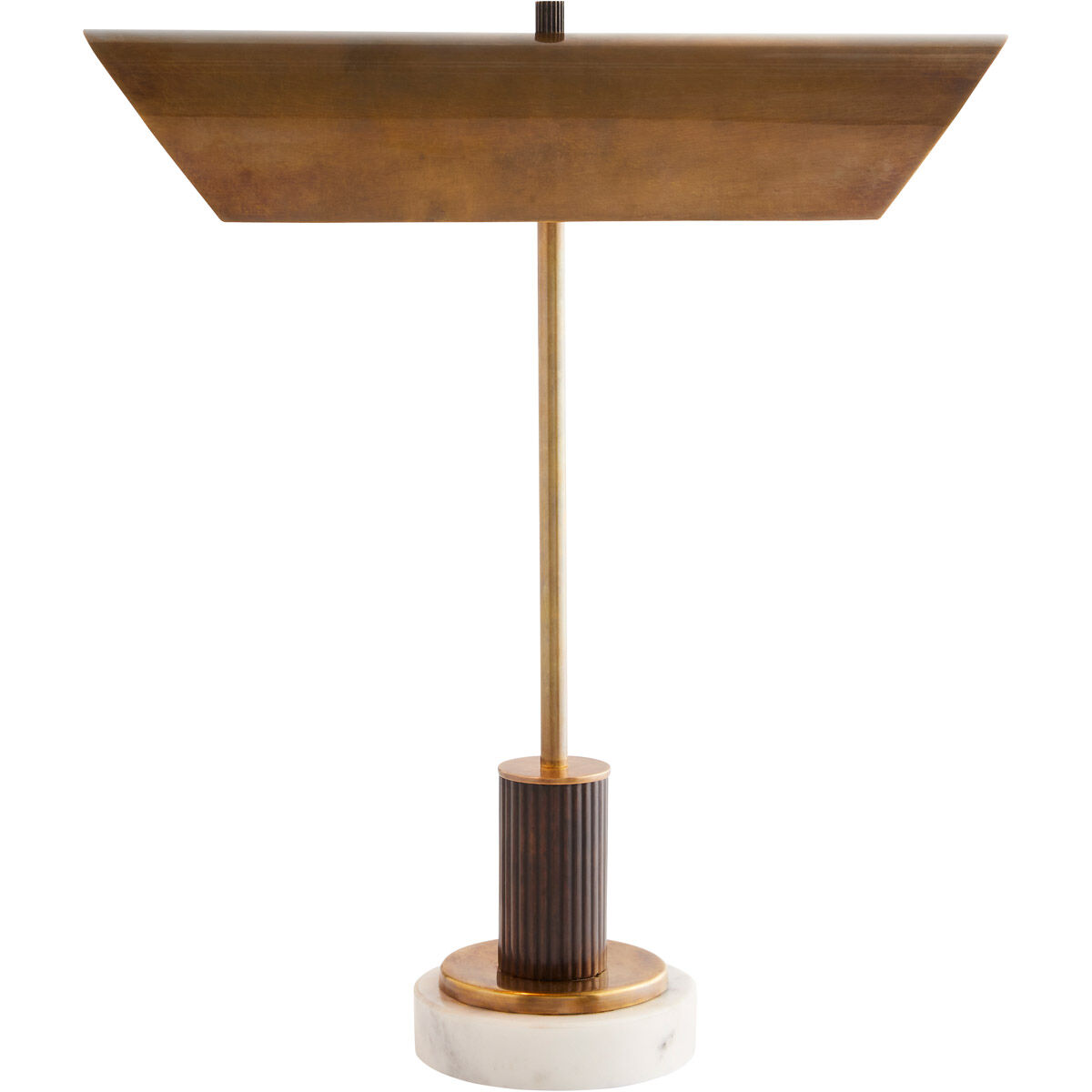 Lansing 19 inch 60.00 watt Vintage Brass Lamp Portable Light