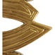 Effie Antique Brass Wall Plaque