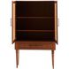 Melrose 40 inch Satin Walnut Cocktail Cabinet