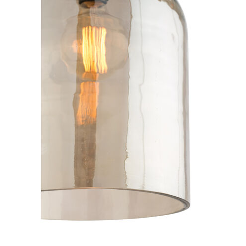 Noreen 1 Light 10 inch Vintage Brass Pendant Ceiling Light, Essential Lighting