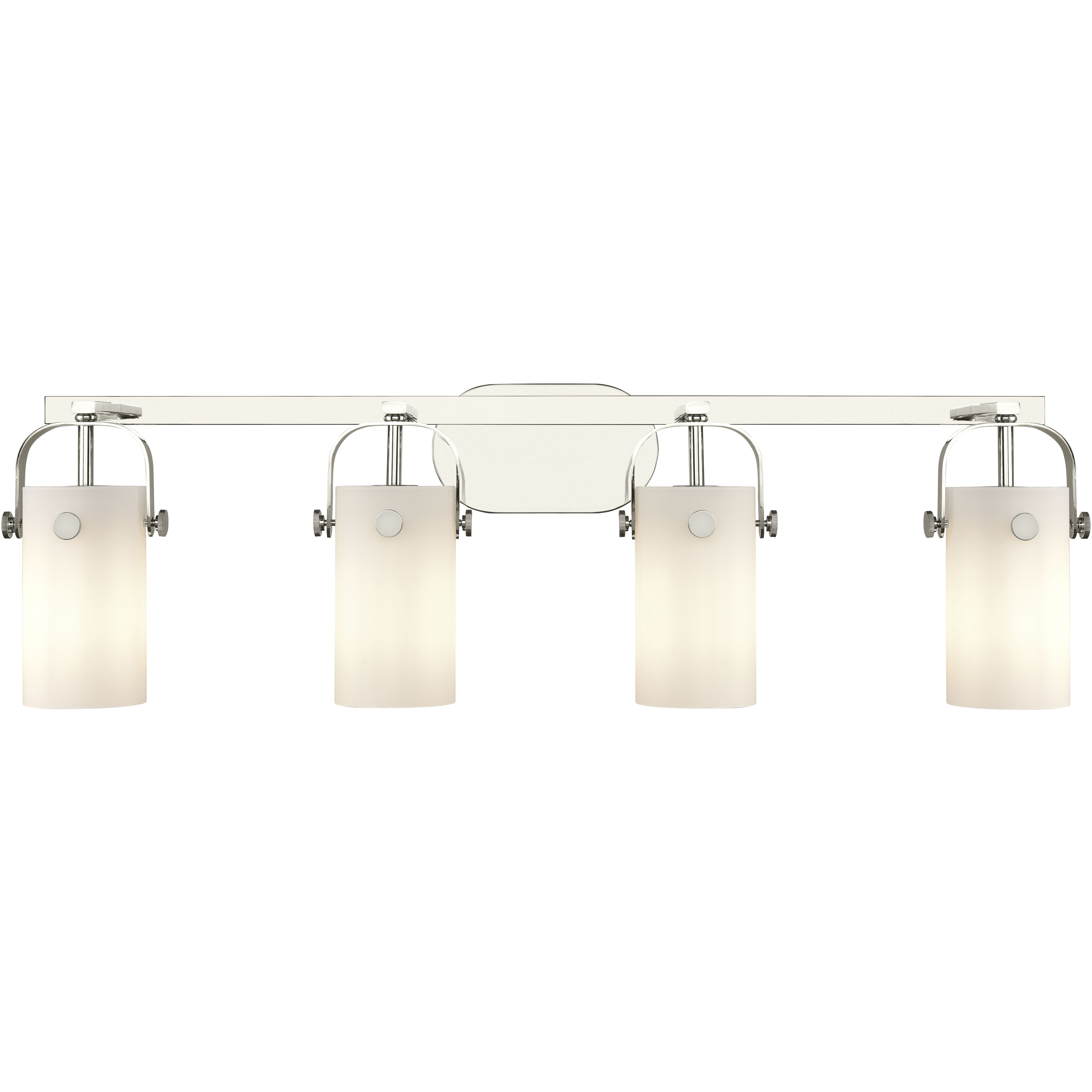 Pilaster II Cylinder 4 Light 34.88 inch Bathroom Vanity Light