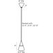 Rai 1 Light 6.5 inch Antique Brass Pendant Ceiling Light
