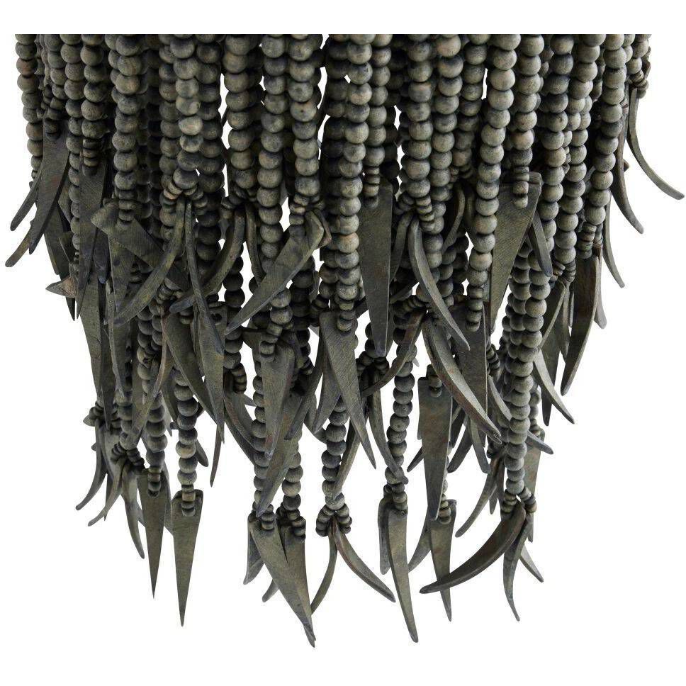 Baja 1 Light 10 inch Dark Gray Wash and Antique Brass Pendant Ceiling Light