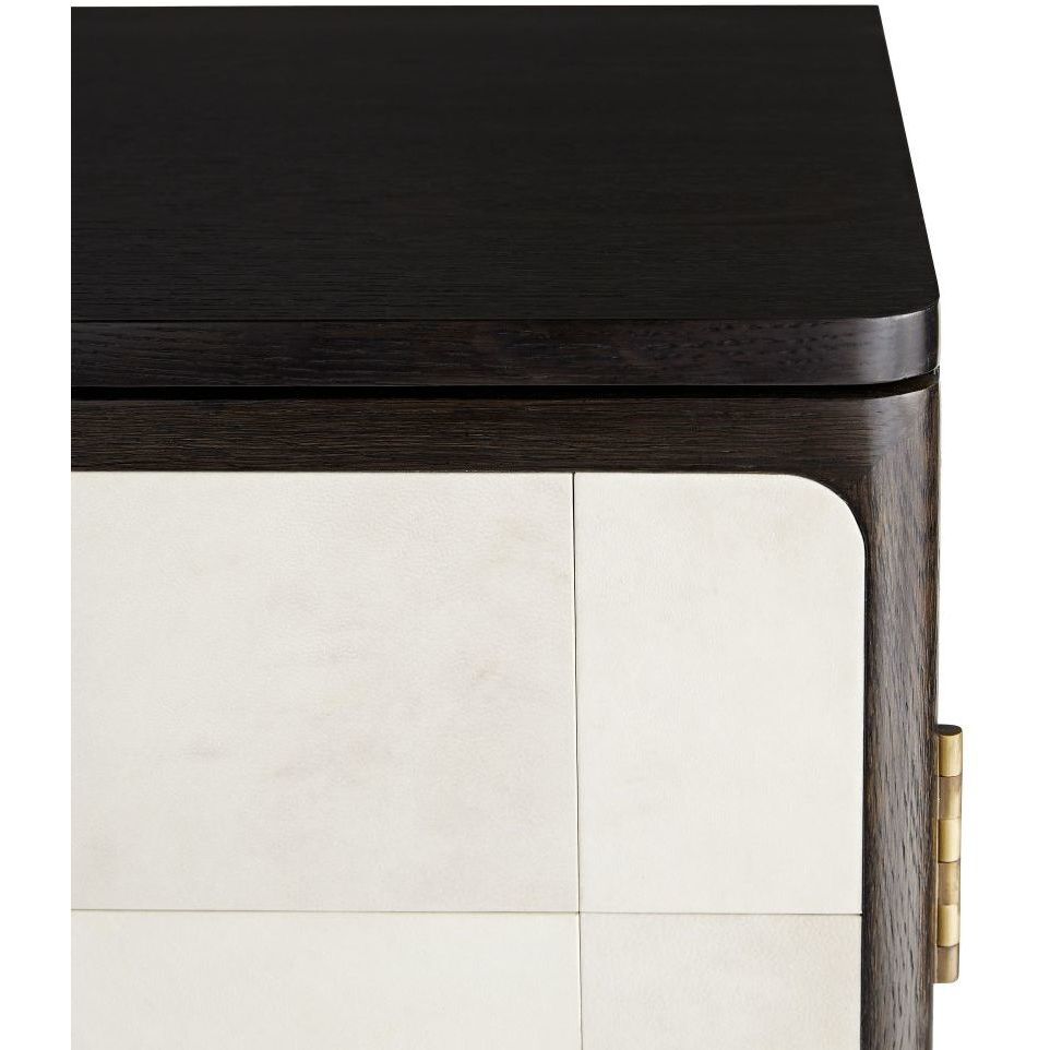 Edison 35 inch Ebony Cocktail Cabinet