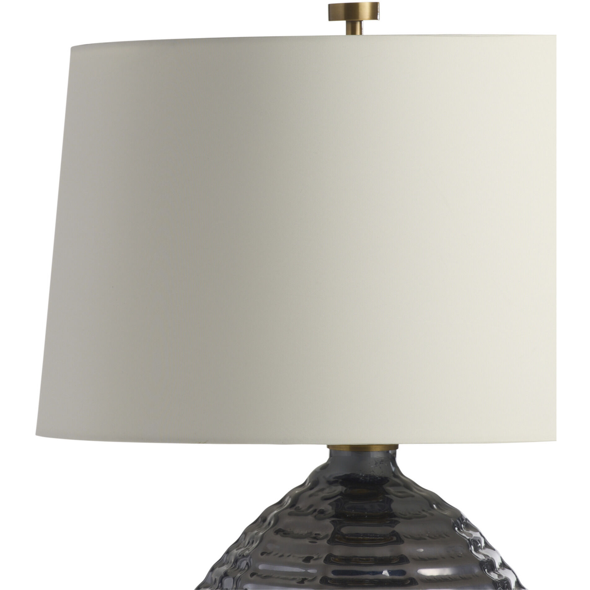 Juliette 26.5 inch 150.00 watt Flint Luster and Antique Brass Table Lamp Portable Light