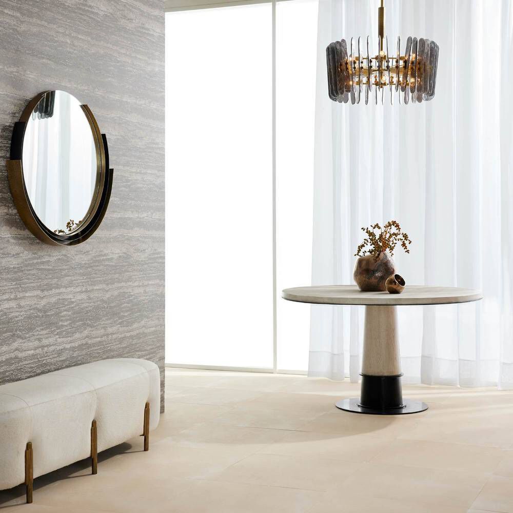 Justin 18.5 inch White Bench