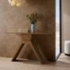 Barron Cerused Natural Console Table