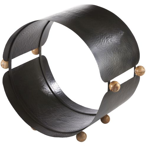 Cannon Blackened Iron Log Holder