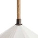 Fazekas 1 Light 26 inch English Bronze and Natural Rope Pendant Ceiling Light