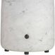Stratus 20 inch 3 watt Swirl and Charcoal Rechargeable Accent Lamp Portable Light