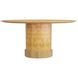Reuben Blonde Burl Dining Table