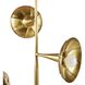 Coltrane 25.00 watt Antique Brass Floor Lamp Portable Light