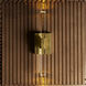 Frazier LED 5 inch Antique Brass ADA Sconce Wall Light
