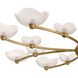 Fleurana 16 Light 54 inch Antique Brass Chandelier Ceiling Light