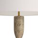 Brighton 29 inch 150 watt Slate Blue and Antique Brass Table Lamp Portable Light