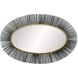 Perseus 38 X 24.5 inch Natural Iron Mirror