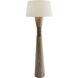 Sedona 66 inch 150.00 watt Cerused Oak Floor Lamp Portable Light