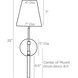 McCoy 1 Light 5 inch English Bronze Sconce Wall Light