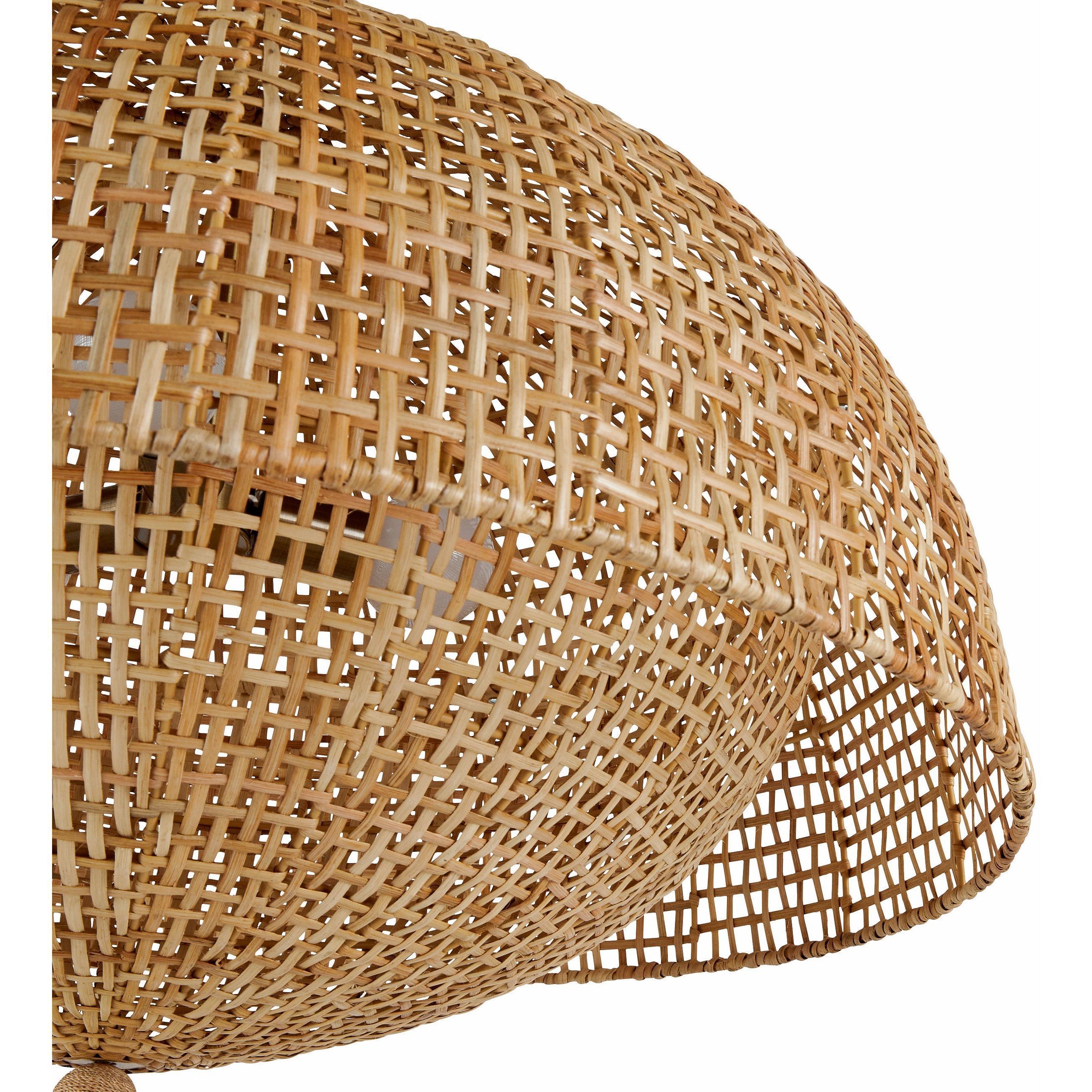 Cabana 1 Light Natural Pendant Ceiling Light