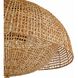 Cabana 1 Light Natural Pendant Ceiling Light
