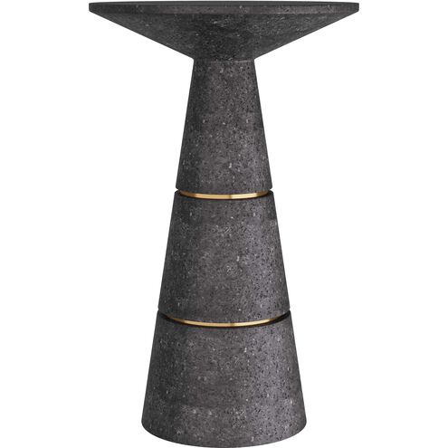 Verwall 12.5 inch Charcoal Accent Table