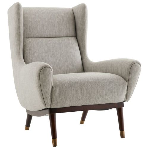 Ophelia 37.5 inch Fossil Lounge Chair