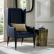 Hawthorne Navy and Antique Brass Host Chair