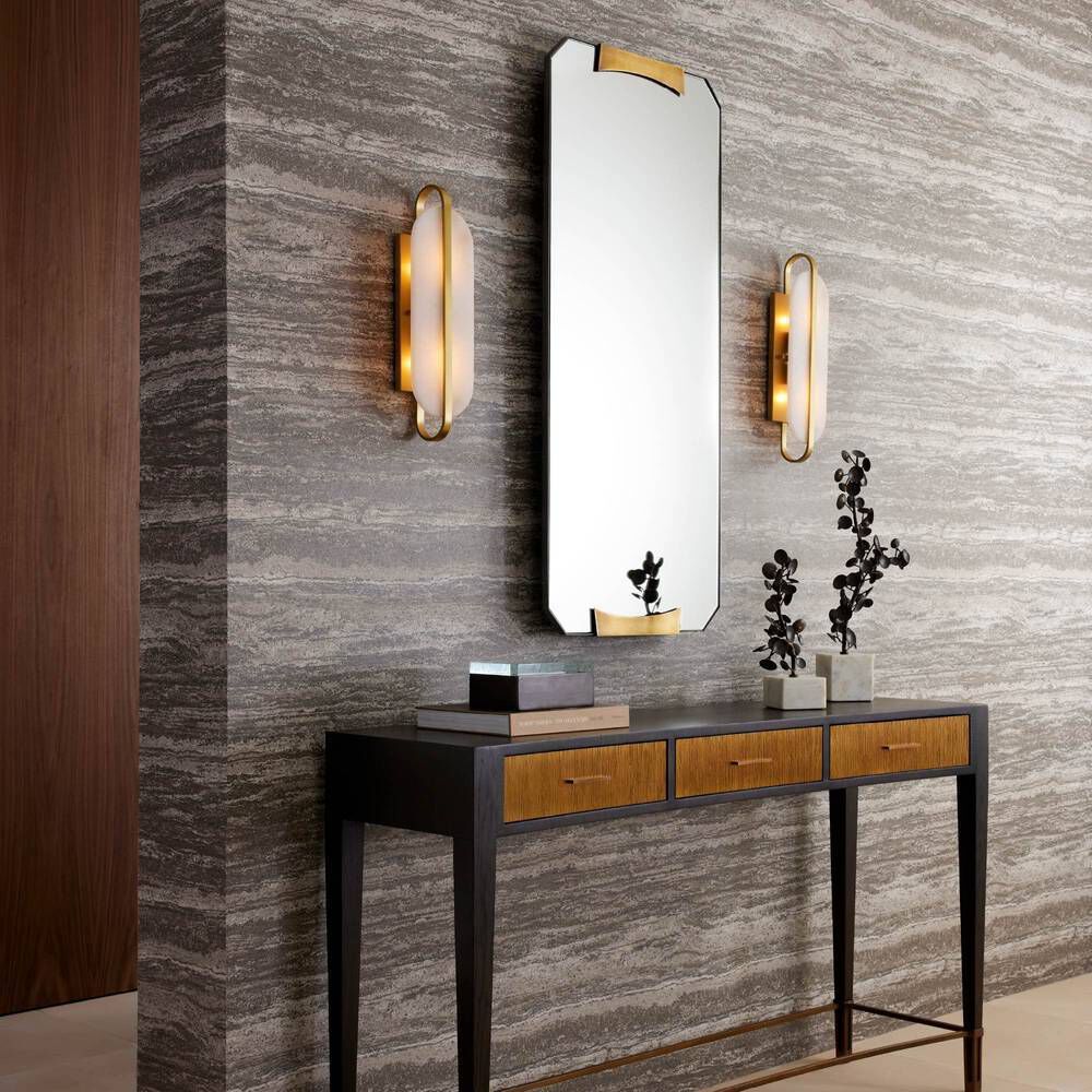 Labrynth 23 X 9 inch Sculptures, Set of 2