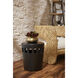 Ronson 16 inch Ebony Accent Table