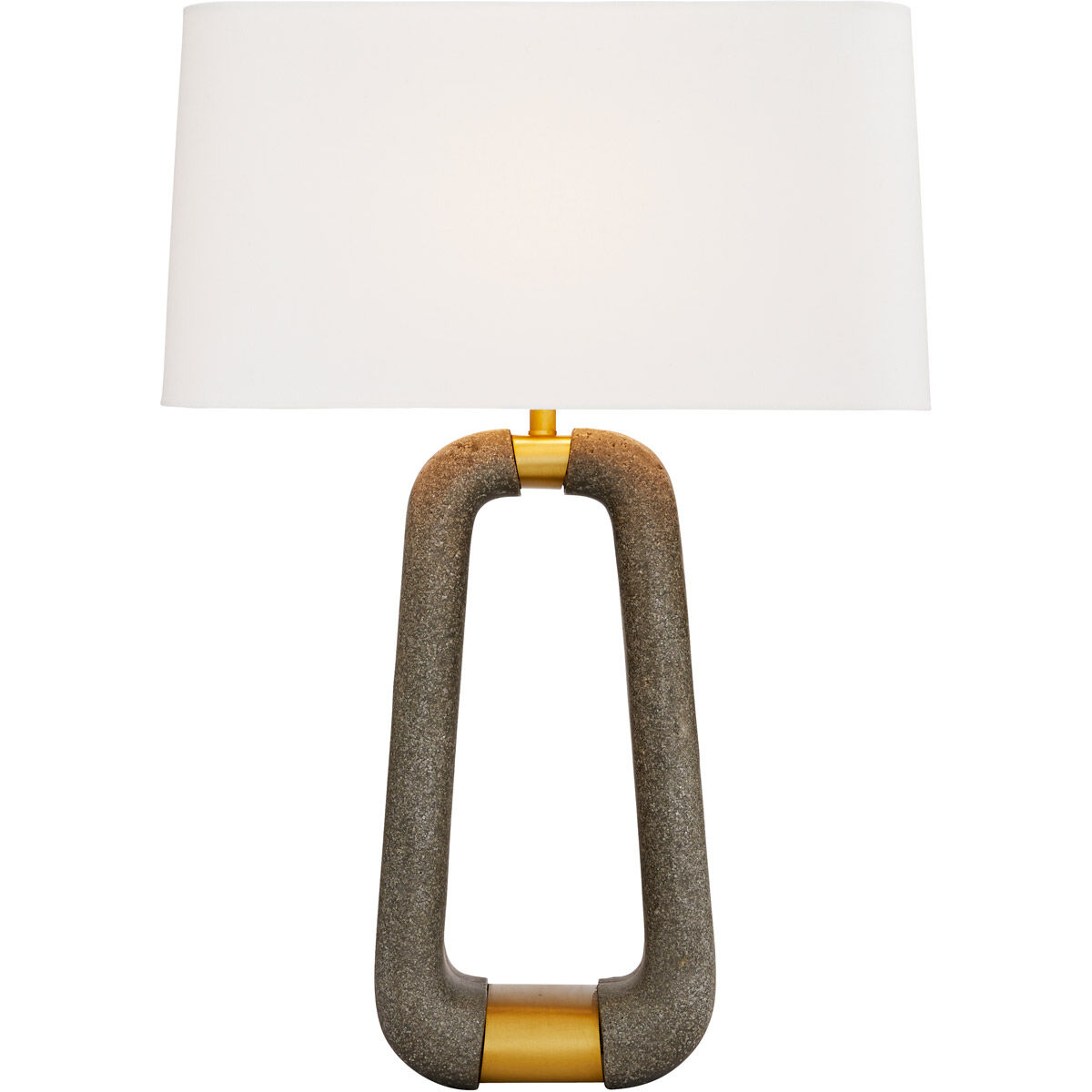 Gianni 29.5 inch 150 watt Graphite Table Lamp Portable Light