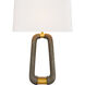 Gianni 30 inch 150.00 watt Graphite Table Lamp Portable Light