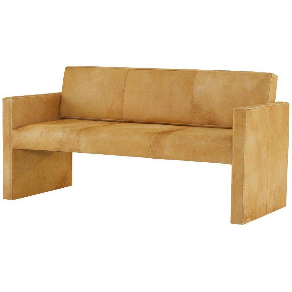 Haylock Tawny Hide Settee