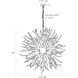 Finch 8 Light 43 inch Dark Gray Wash Chandelier Ceiling Light