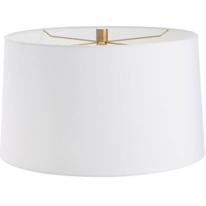 Gianna 30 inch 150.00 watt Clear Etched Glass and Vintage Brass Lamp Portable Light