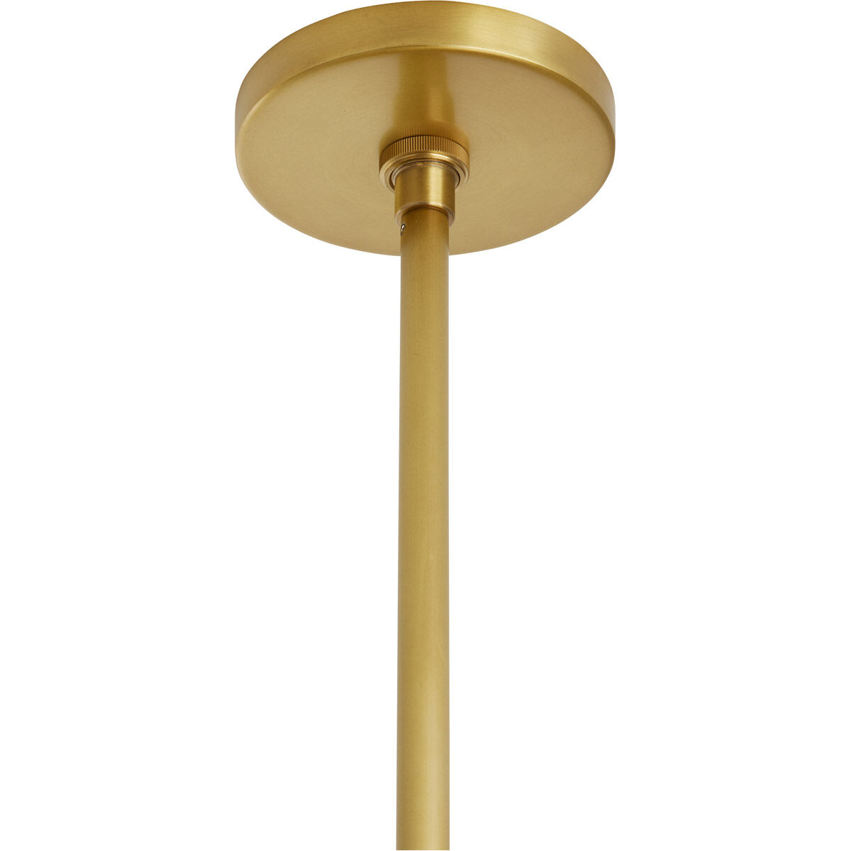 Johanna 1 Light 34 inch Natural and Antique Brass Pendant Ceiling Light