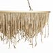 Baja 52 X 45.5 inch Natural Linear Chandelier Ceiling Light