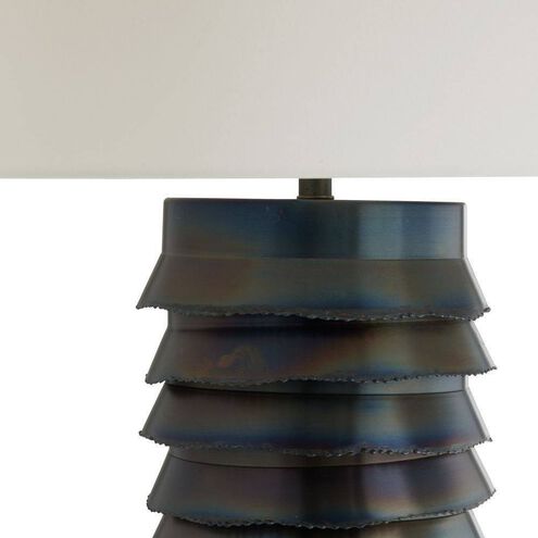Frasier 28 inch 150.00 watt Burnt Iron Lamp Portable Light