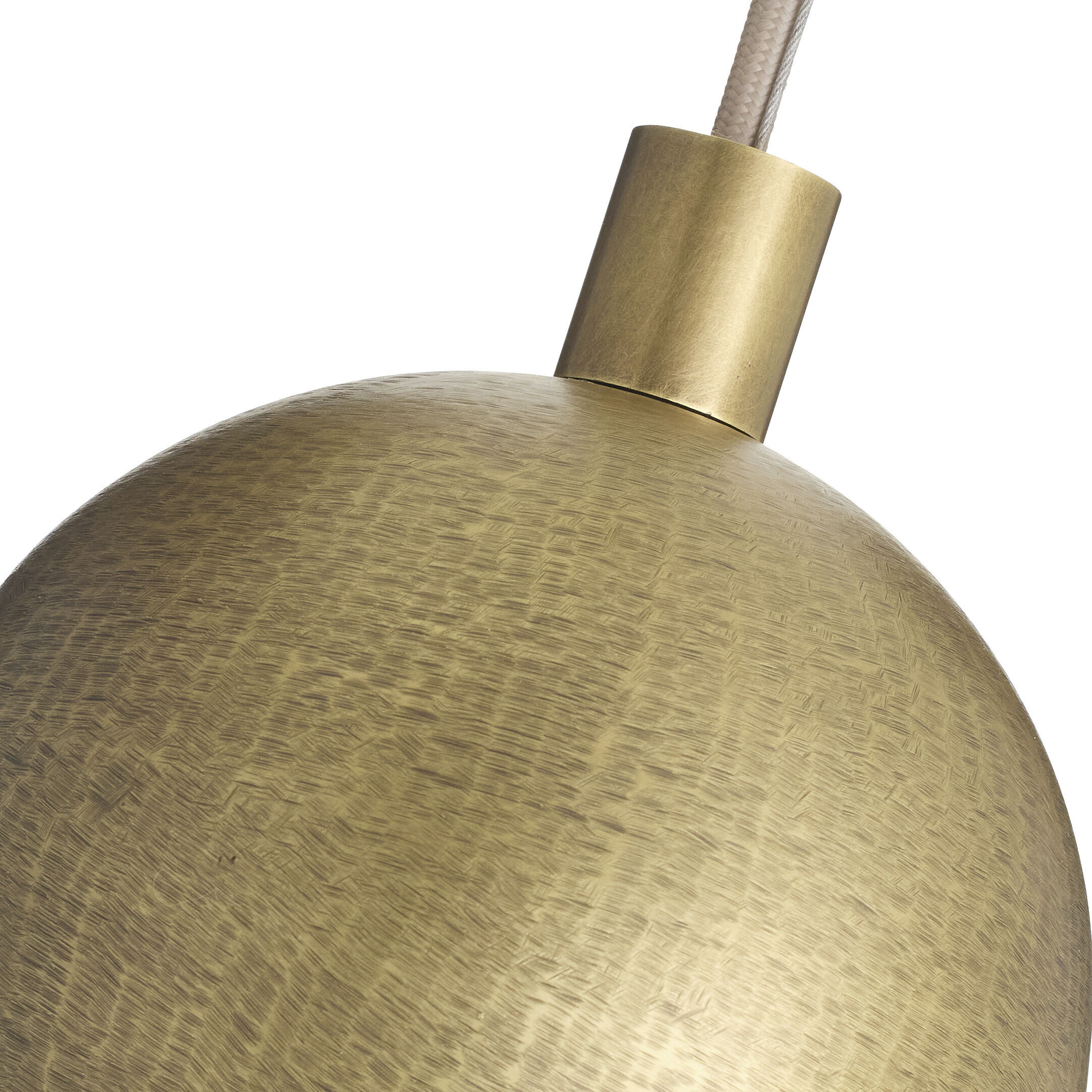 Melody 1 Light 5.5 inch White with Antique Brass Pendant Ceiling Light
