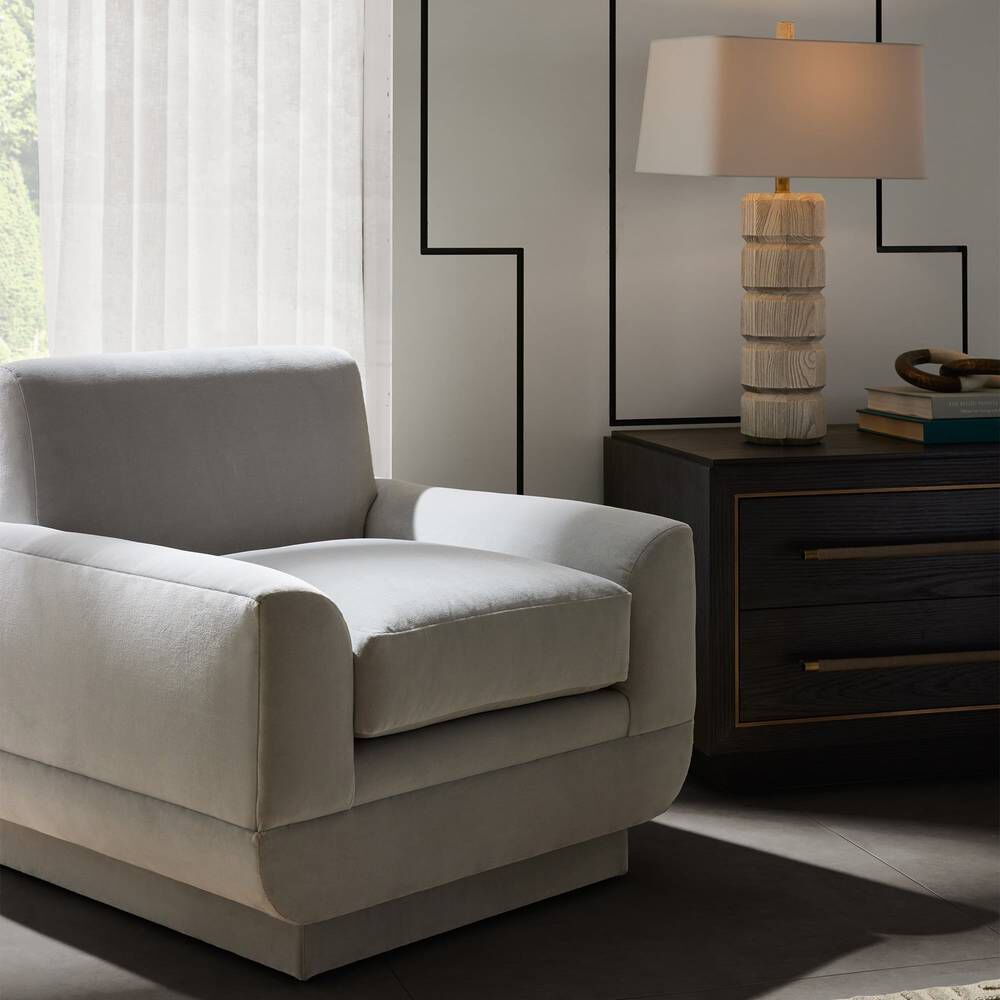 Stiles 30 inch Flint Lounge Chair