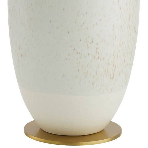 Gola 32 inch 150.00 watt Quail Egg and Antique Brass Lamp Portable Light