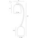 Daley 40.00 watt English Bronze Table Lamp Portable Light