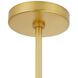 Genesis 5 Light 42 inch Antique Brass Chandelier Ceiling Light