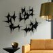 Freya Blackened Iron Wall Plaques, Set of 3