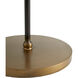 Boise 68 inch 150.00 watt Bronze and Antique Brass Floor Lamp Portable Light