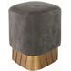 Duvall 19.5 inch Slate Grey Ottoman