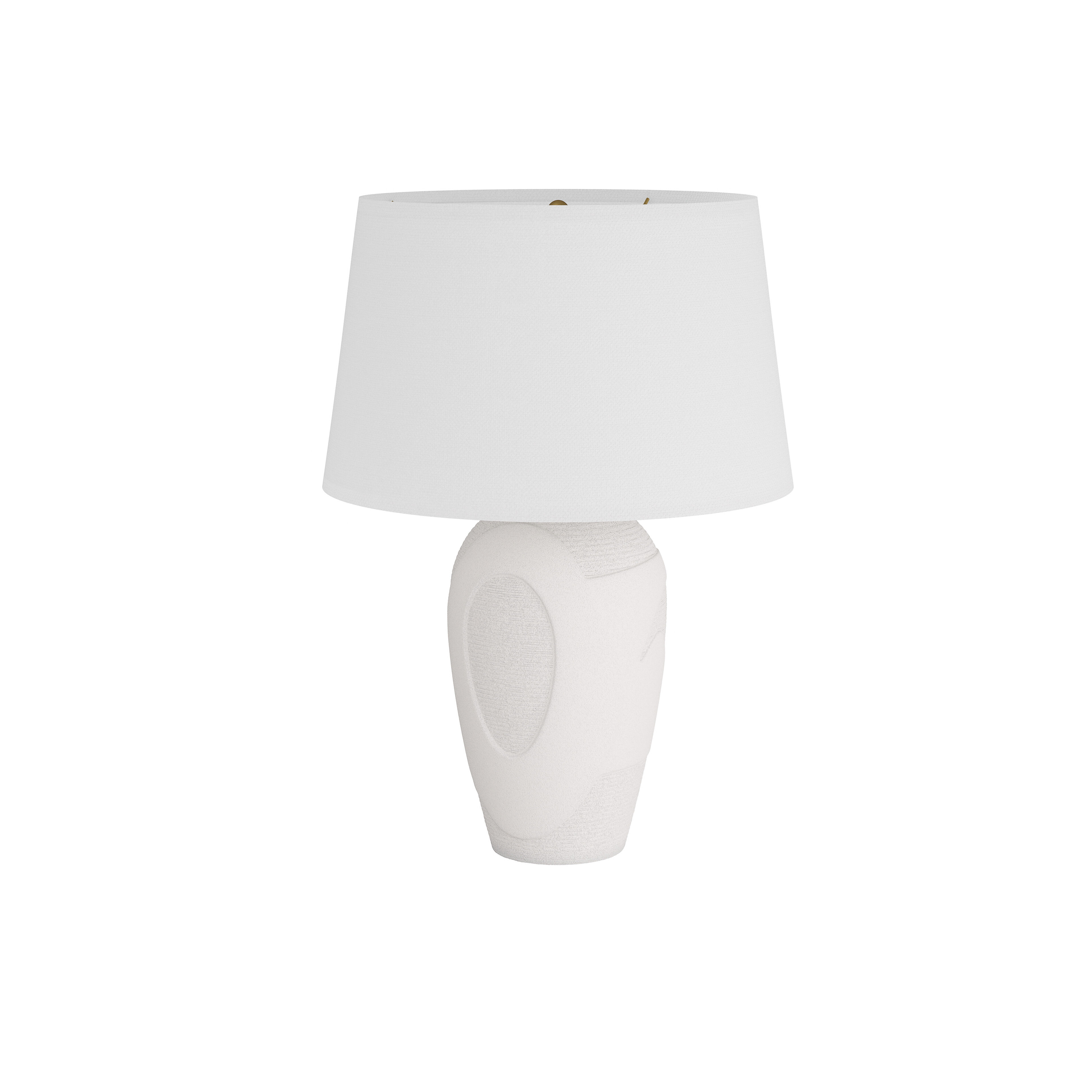 Amelia 26 inch 150.00 watt Matte White Lamp Portable Light