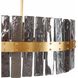 Sinclair 8 Light 41.5 inch Smoke Chandelier Ceiling Light