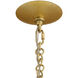Florko 6 Light 42 inch Gold Leaf Grand Chandelier Ceiling Light