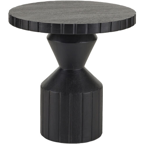 Calypso 20 inch Ebony End Table